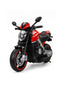 Motorbike Ride-On with Leather Seat & EVA Wheels – Red