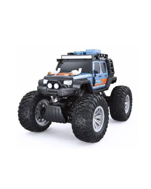 Big 4WD RC Rock Crawler Rechargeable Remote Control Off-Road Monster Truck صورة ثانوية