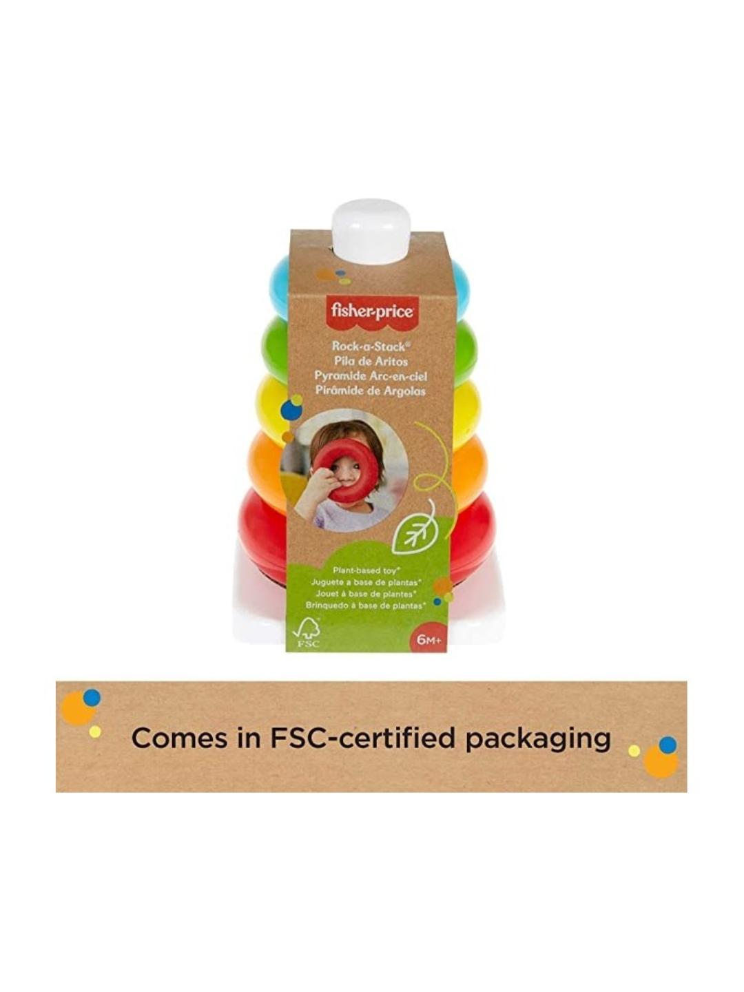 Fisher Price Eco Rock‑A‑Stack Main image