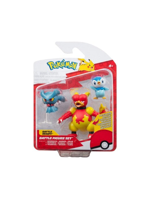 Pokemon Battle Figure 3 Set Pack Assorted