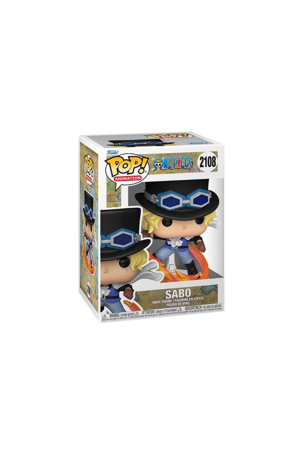 Funko Pop! Animation One Piece Sabo Vinyl Collectible Figure
