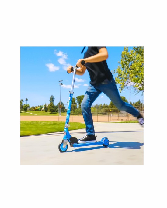 Razor A Special Edition Foldable Kick Scooter – Shark Camo Blue