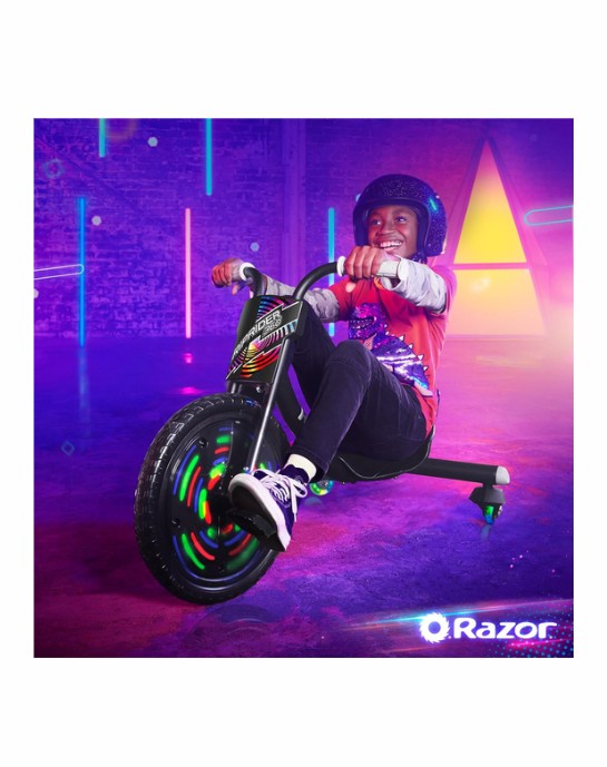 Razor RipRider 360 Lightshow Drift Trike with LED Wheels