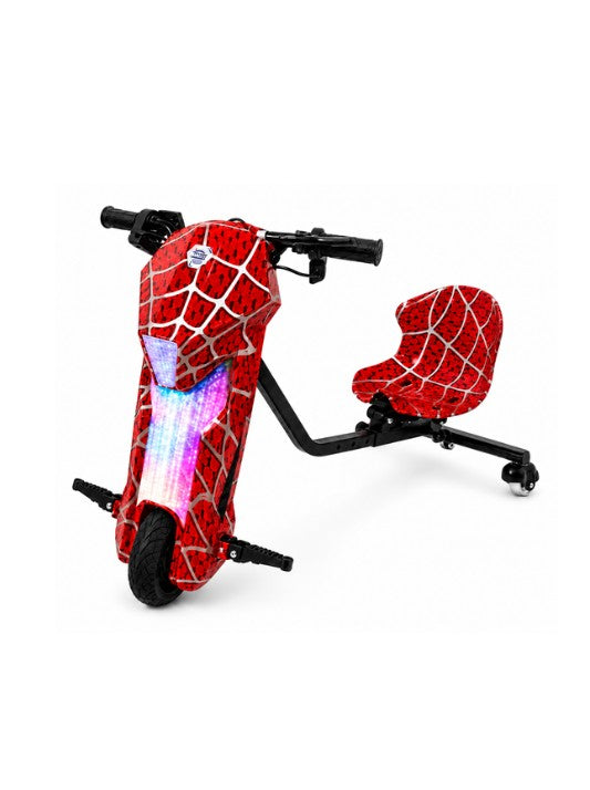 Drift Scooter Red 36V Electric Ride-On for Kids with LED Lights & Bluetooth