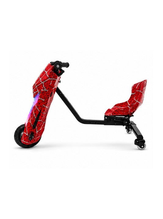 Drift Scooter Red 36V Electric Ride-On for Kids with LED Lights & Bluetooth
