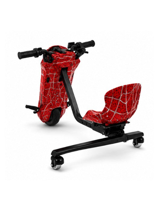 Drift Scooter Red 36V Electric Ride-On for Kids with LED Lights & Bluetooth