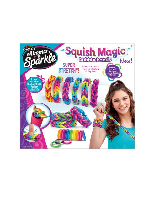 Shimmer N Sparkle Squish Magic Bubble Bands