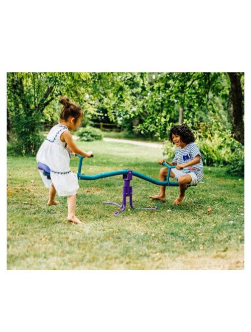 Plum Play Rotating See Saw