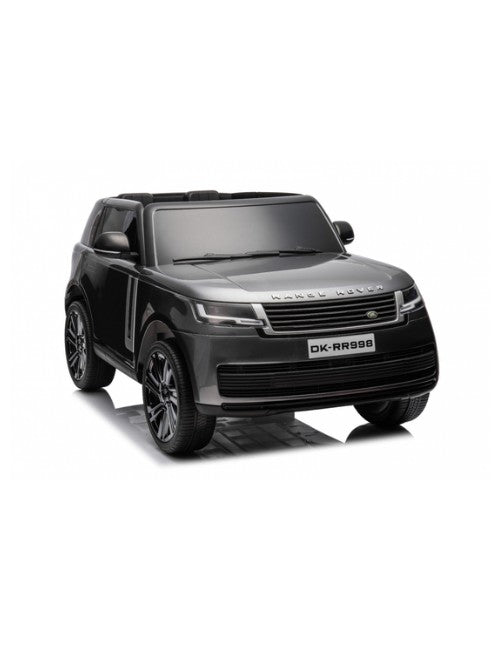 Range Rover 12V Kids Electric Ride-On SUV with Remote Control, Dual Motors, LED Lights, MP3/USB Music & Openable Doors (Ages 3+), Gray