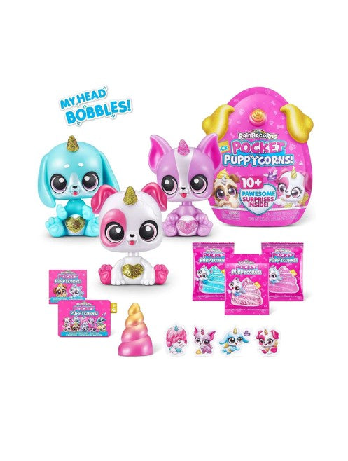 Rainbocorns Pocket Puppycorn Surprise Bobble Head صورة ثانوية