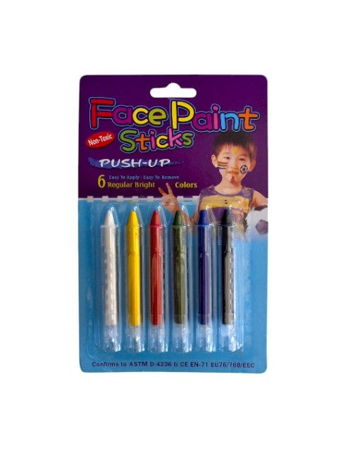 Face Paint Stick 1×6 Set الصورة الرئيسية