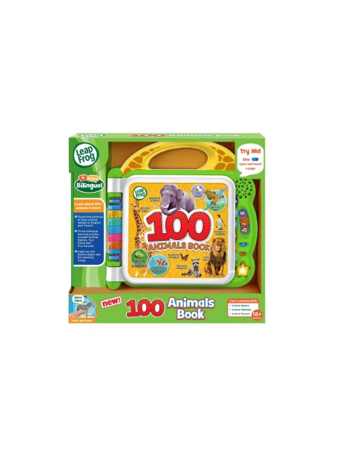 LeapFrog 100 Animals Book Bilingual UK FR