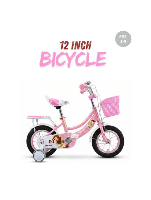 Muddy Fox 12-Inch Beauty Pink Girls Bicycle الصورة الرئيسية