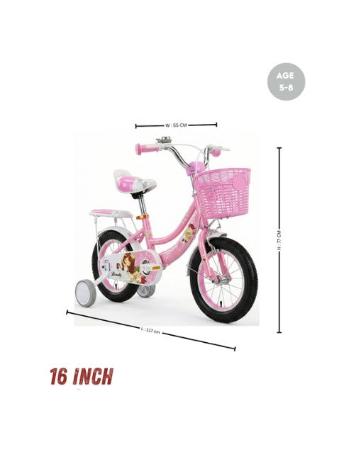 Muddy Fox 16-Inch Beauty Pink Girls Bicycle صورة ثانوية