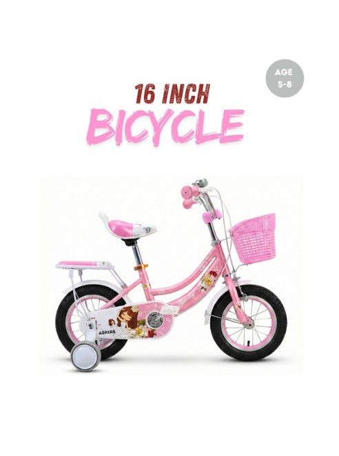 Muddy Fox 16-Inch Beauty Pink Girls Bicycle