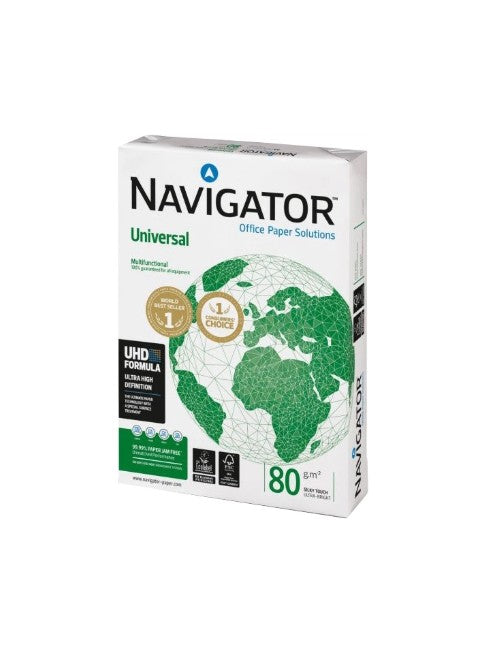 MS Navigator A4 80 GSM Photocopy Paper – Premium Multipurpose Printing Paper 500 Sheets الصورة الرئيسية