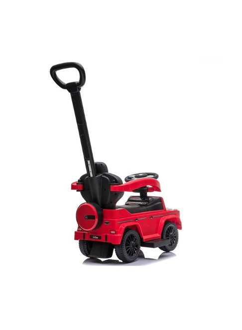 Mercedes-Benz G63 Kids Push Car with Handle & Canopy – Red