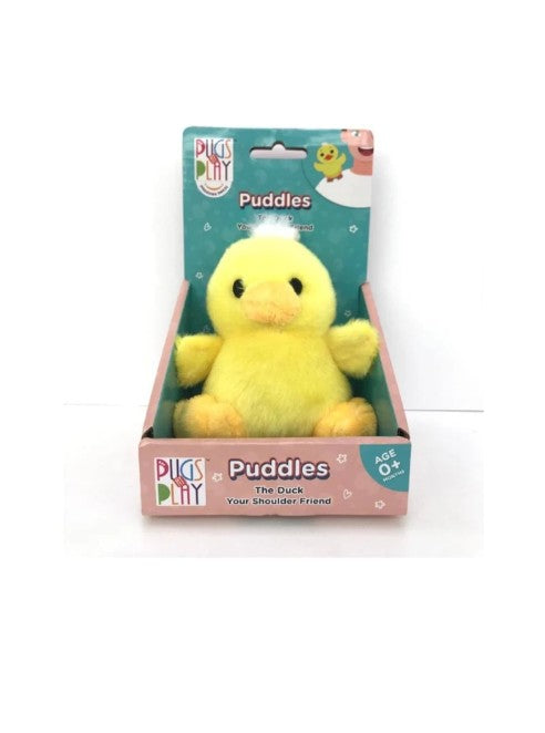 Pugs at Play Shoulder Buddy Puddles 4-Inch الصورة الرئيسية