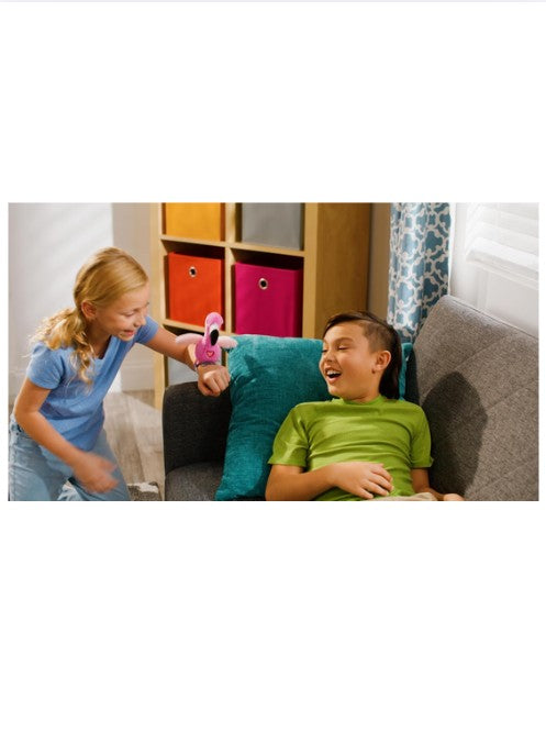 Happy Yappers Flamingo Interactive Talking, Singing & Flapping Plush Bird