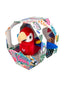 Happy Yappers Red Parrot Interactive Talking, Singing & Flapping Plush Bird