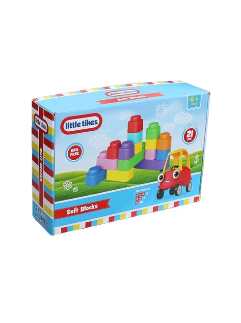 The Little Tikes Soft Blocks Set – 21 Pcs الصورة الرئيسية