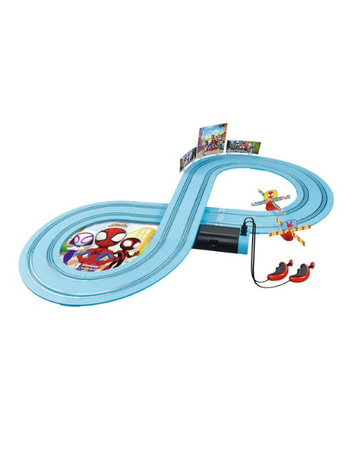 Carrera  Spidey “It’s Spidey Time!” Slot Car Racing Set 20063049 – 1:50 Scale Battery Operated Track, 2 Cars Included, Kids 3+ صورة ثانوية