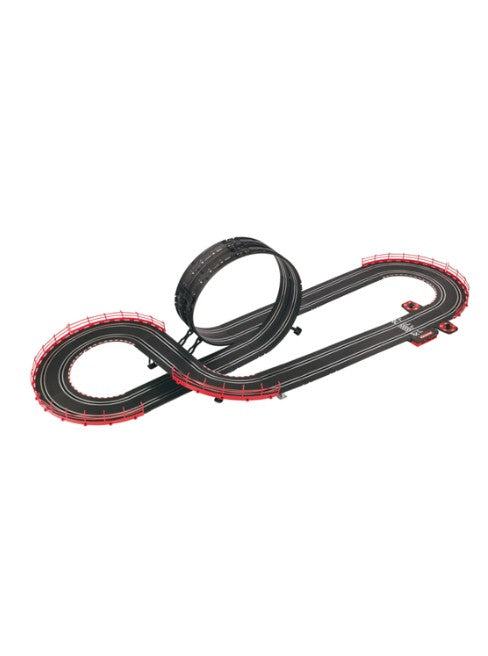 Carrera GO !GT Powerplay Slot Car Racing Set 20062597 – 1:43 Scale Track with Loop, Ford Mustang GT3 & Ferrari 296 GT3, 4.9m Track, 2 Players, Ages 6+