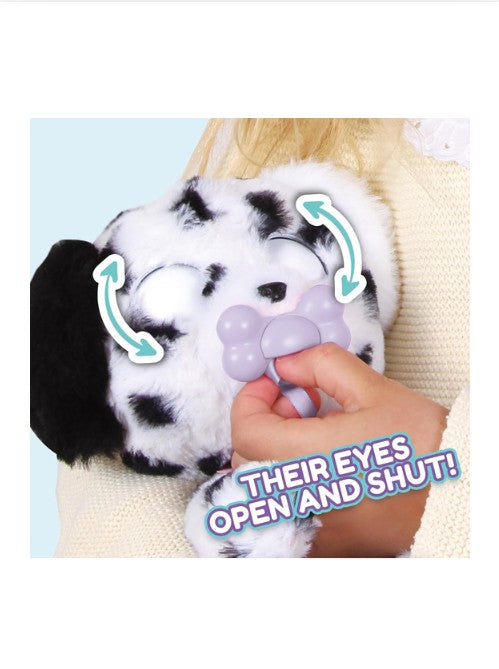 Baby Paws Sleeping Puppies – Dalmatian Interactive Plush Puppy