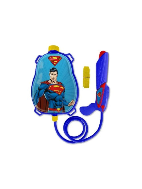 Superman Water Gun Backpack 30x22 cm (Model 8147) الصورة الرئيسية