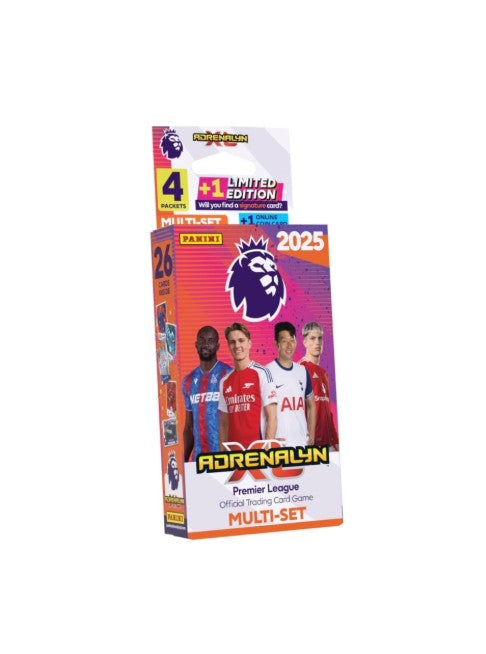 Panini 2025 Premier League Adrenalyn XL Trading Cards Eco Booster الصورة الرئيسية