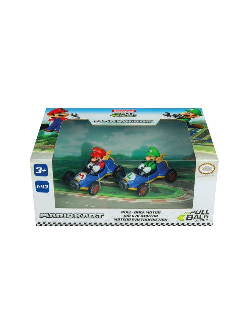 Pull N Speed Mario Kart Machine Toy – Interactive Racing Action Car with Pull-Back Speed Mechanism for Kids