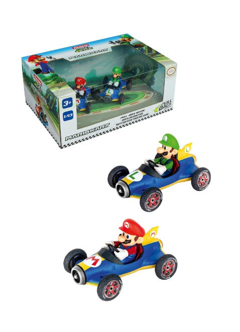 Pull N Speed Mario Kart Machine Toy – Interactive Racing Action Car with Pull-Back Speed Mechanism for Kids