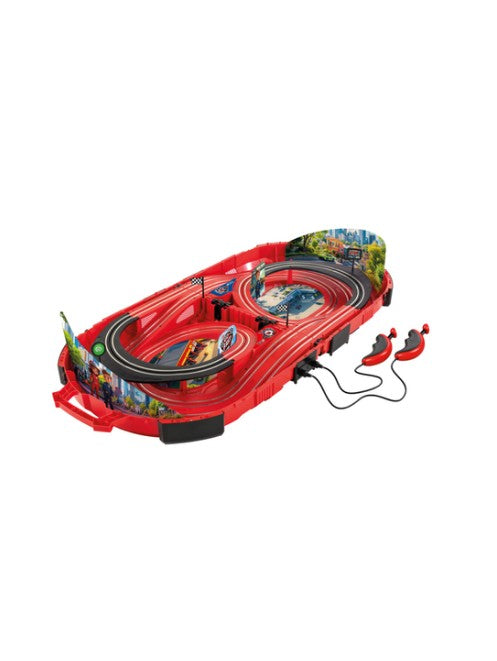 Speed Arena Police Chase Playset – Interactive Car Racing Track Set with Police Vehicles and Chase Action
