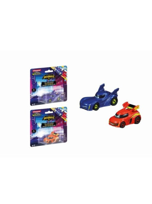 Pull N Speed Batwheels Assortment – Pull Back Action Cars Set Inspired by Batwheels, Battery-Free Toy Vehicles for Kids الصورة الرئيسية