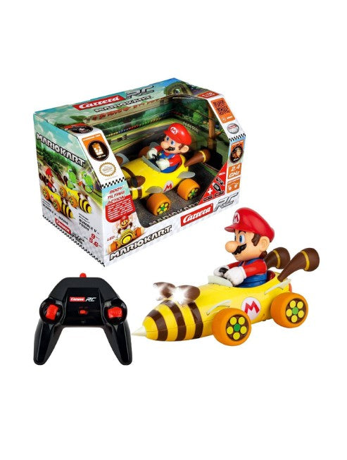 Carrera RC Stripes Remote Control Car – High-Speed RC Racing Car with Precision Controls for Kids & Beginners