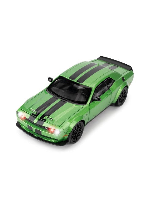 Dodge Challenger SRT Hellcat D.98XN 1:24 Diecast - Green الصورة الرئيسية