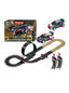 Carrera GO!!! Super Rally Slot Car Set 4.9M 16.08ft 1:43 Scale with Citroën WRC Cars Turbo Controllers and Lap Counter 62495