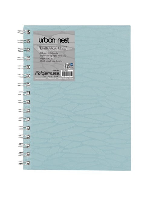 Foldermate 1 Subject notebook A5 |120 Sheets |Ruled notebook, 80gsm | Asstored Pastel Color