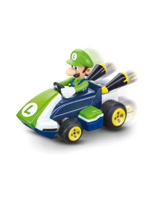 Carrera RC Mario Kart Mini Luigi Ready-to-Run Remote Control Car Official Nintendo Licensed Toy