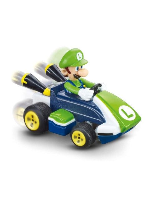 Carrera RC Mario Kart Mini Luigi Ready-to-Run Remote Control Car Official Nintendo Licensed Toy
