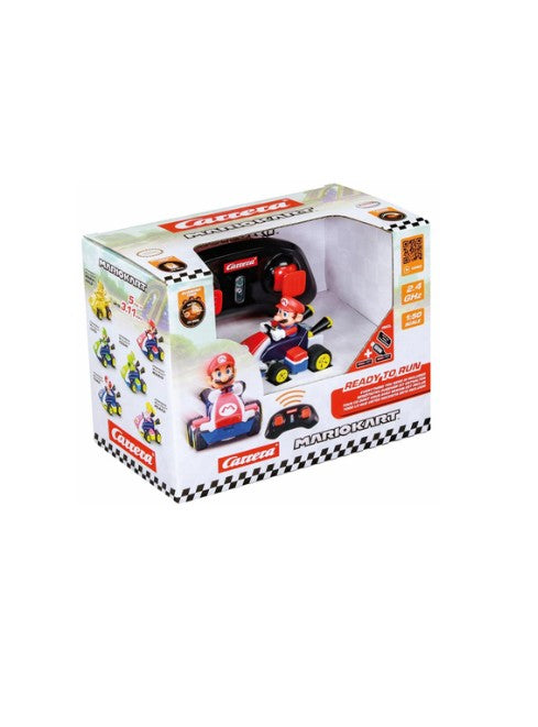 Carrera RC Mario Kart Mini RC Mario 1:50 Ready-to-Run Remote Control Car 430032 Official Nintendo Licensed الصورة الرئيسية
