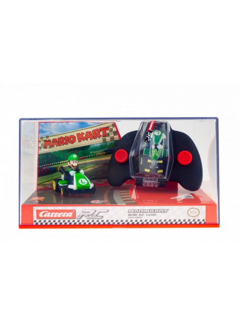 Carrera RC Mario Kart Mini Luigi 1:50 Remote Control Car Fast Fun Ready-to-Run for Kids and Adults الصورة الرئيسية