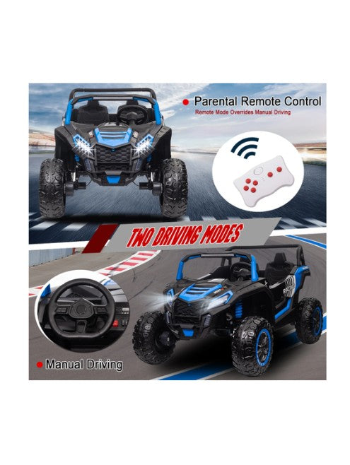 Lovely Baby 24V UTV Ride-On Car LB 032EL for Kids 2-6 Years – 2 Motors, EVA Wheels, Remote Control, Leather Seat, Bluetooth, MP3, USB – Off-Road Electric Vehicle