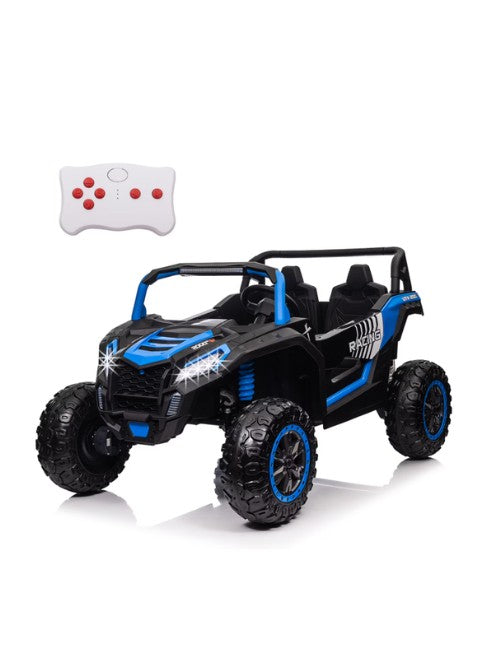 Lovely Baby 24V UTV Ride-On Car LB 032EL for Kids 2-6 Years – 2 Motors, EVA Wheels, Remote Control, Leather Seat, Bluetooth, MP3, USB – Off-Road Electric Vehicle