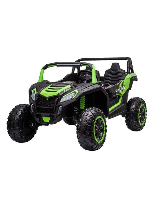 Lovely Baby 24V UTV Ride-On Car LB 032EL for Kids 2-6 Years – 2 Motors, EVA Wheels, Remote Control, Leather Seat, Bluetooth, MP3, USB – Off-Road Electric Vehicle الصورة الرئيسية