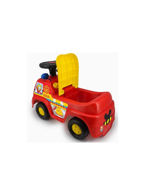 Kiddieland Disney Lights N' Sounds My First Mickey Fire Truck Ride-On