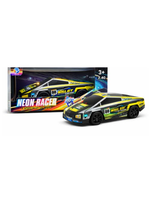 Neon Race RC Sports Car - Glow in the Dark – Remote Control Car