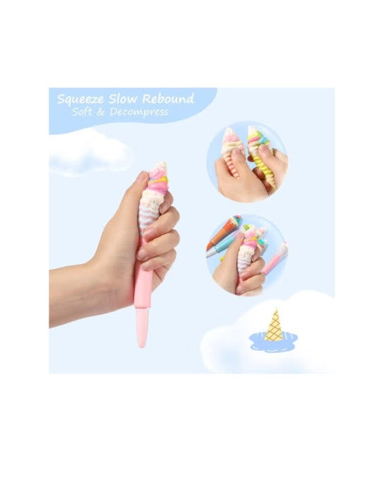 Ice Cream Shaped Gel Pen – Cute 0.5mm