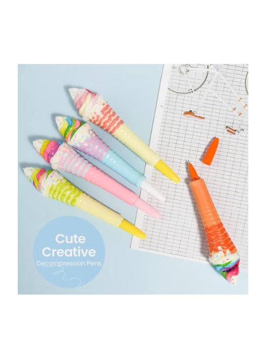 Ice Cream Shaped Gel Pen – Cute 0.5mm