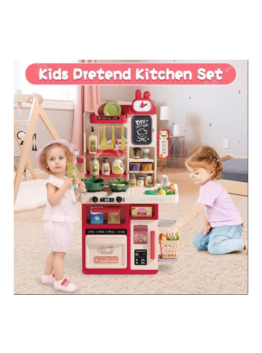 Puzzle Kitchen Set Funny – 63 Pcs is an interactive pretend-play kitchen